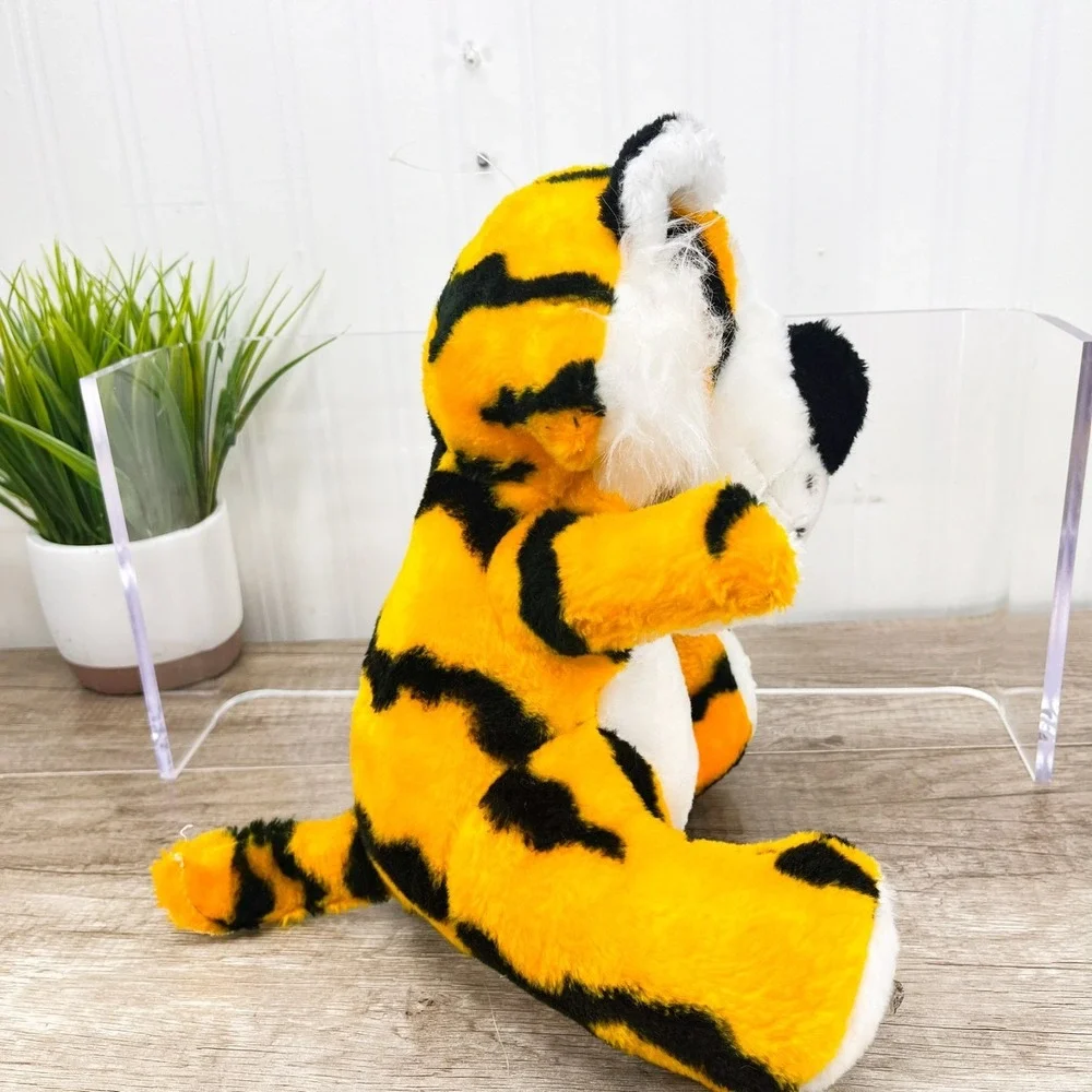 Vintage Brooklyn‎ Doll Cheetah Plush Wonky Tiger Plushie 1987